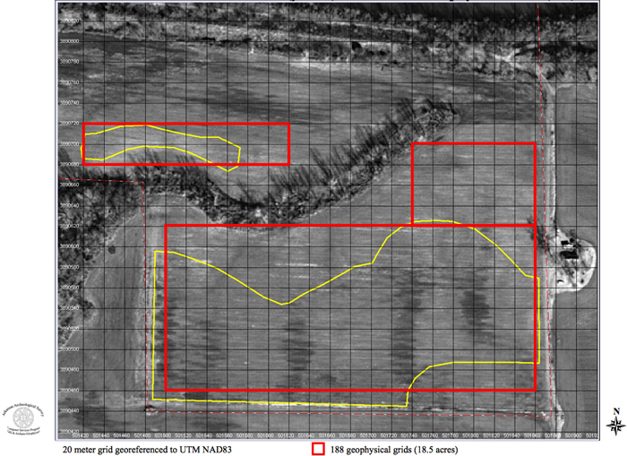 Impact area map